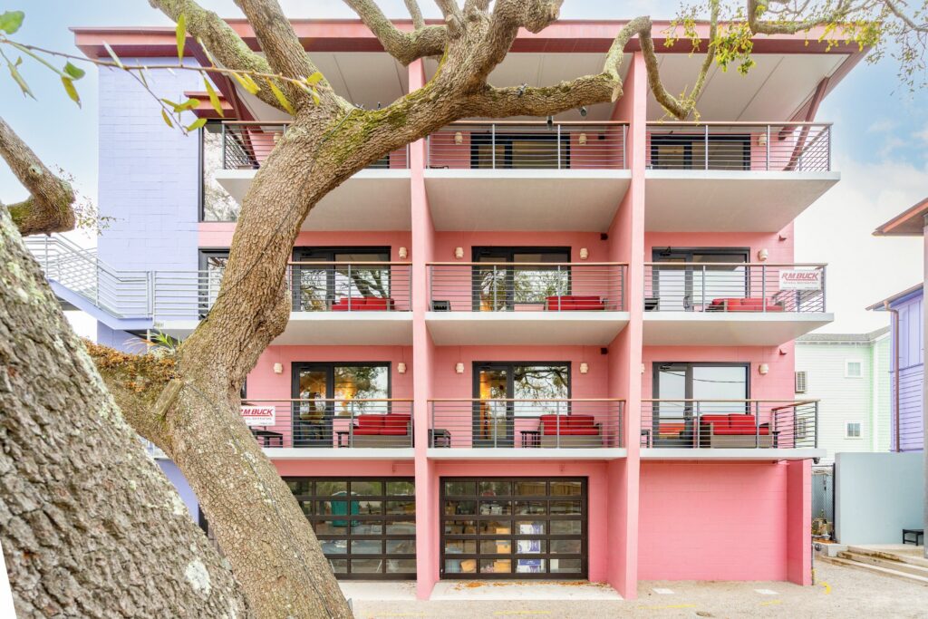 Private balconies at Vera Hotel